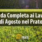 lavori nel prato di agosto che prevengono gli stress estivi