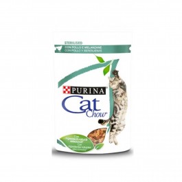 Cat Chow Adulti Sterlized | Pollo e Melanzane | 85 gr