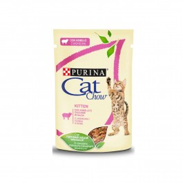 Cat Chow Kitten | Agnello e Zucchine | 85 gr