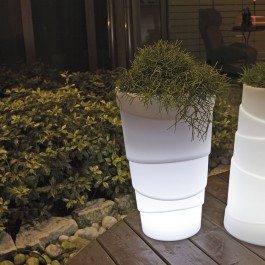 Vaso luminoso di design Zig Light