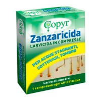 Larvicida per zanzare in pastiglie