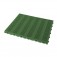 Piastrella in plastica per pavimento drenante color verde 