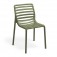 sedia plastica giardino design Doga Bistrot Nardi