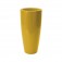 Vaso di design alto Talos Gloss giallo zafferano