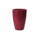 Vaso in resina plastica lucida Tylus Gloss rosso cremisi