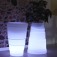 Vaso luminoso di design Zag Light (a destra)