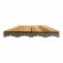 Piastrelle in legno per pavimenti esterni Woodplate Thermowood Naturale