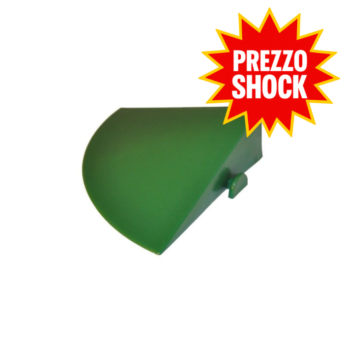Angolare Piastrella verde