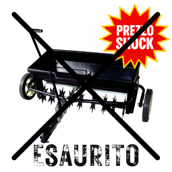 Arieggiatore a Traino per Trattorini Rasaerba - Mod. T45 Professionale