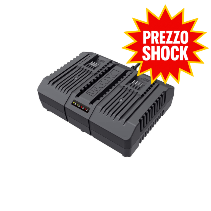 Carica Batterie Worx 20 Volt