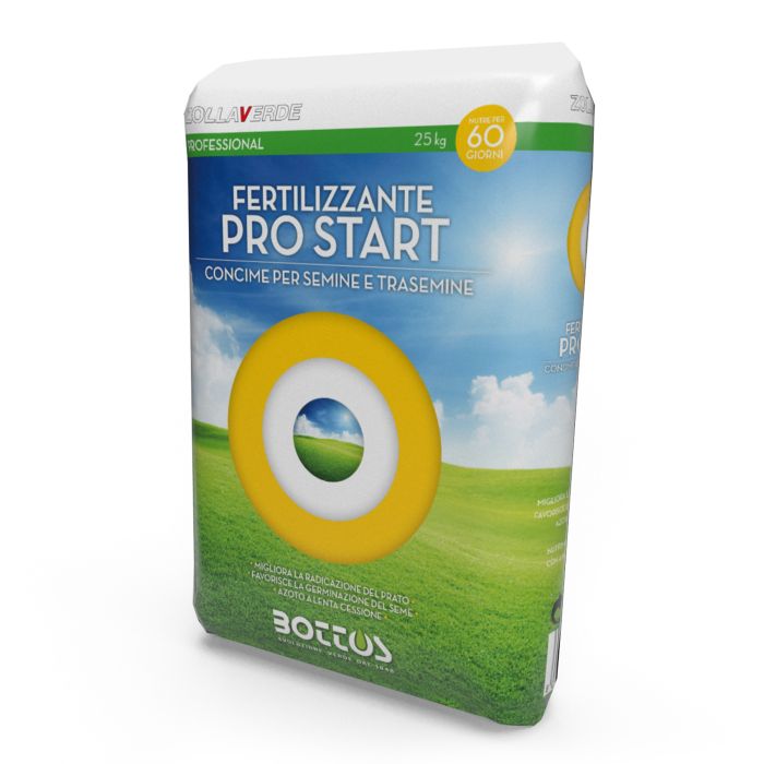 Concime per semine e trasemine prato Pro Start Bottos