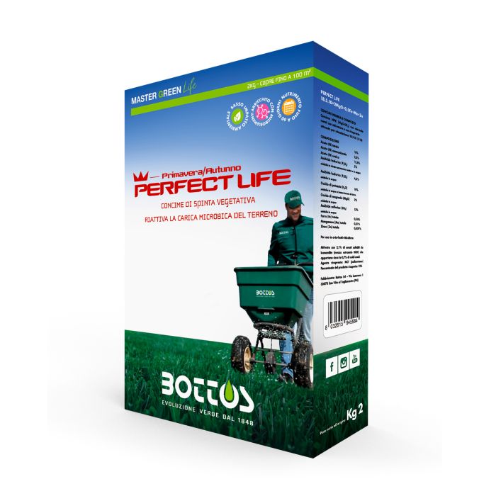 Concime prato Primavera e Autunno Perfect Life Bottos 2kg