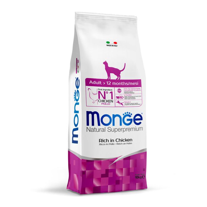 Crocchette Gatto al Pollo | Monge Monoprotein | 1,5 kg