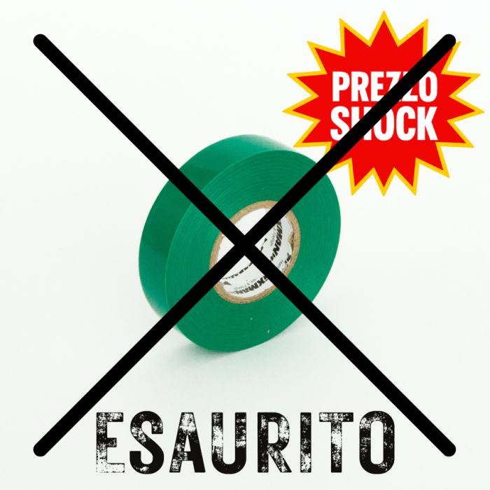 Nastro Isolante Verde 33 metri