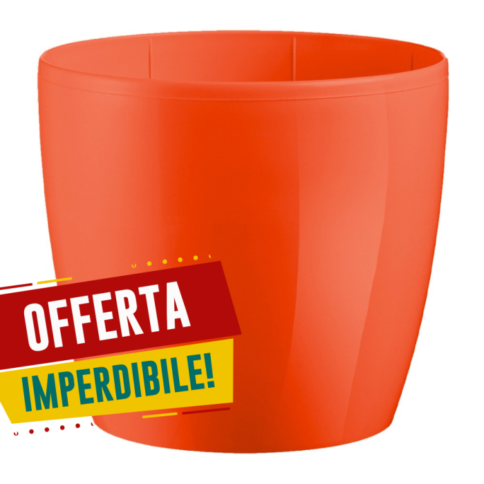 Vaso Madeira | Teraplast - 16 corallo