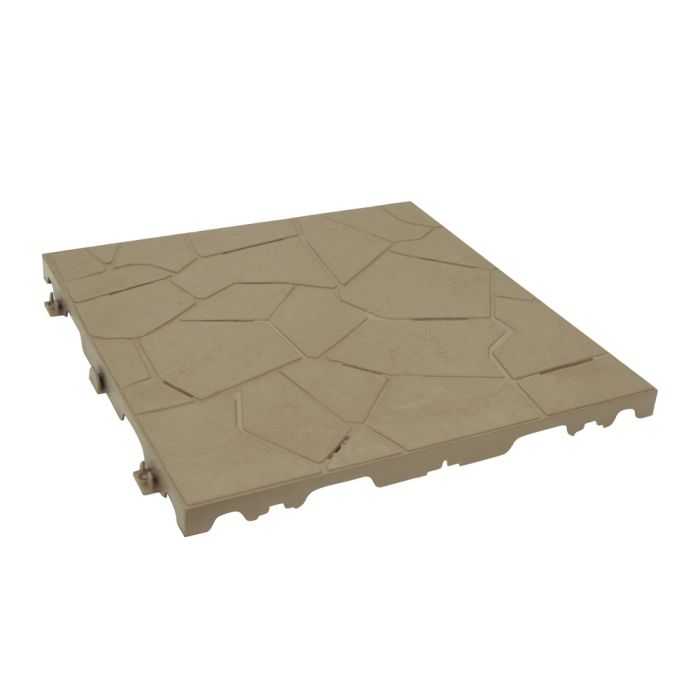 EcoStone Piastrella 38x38 - Cappuccino