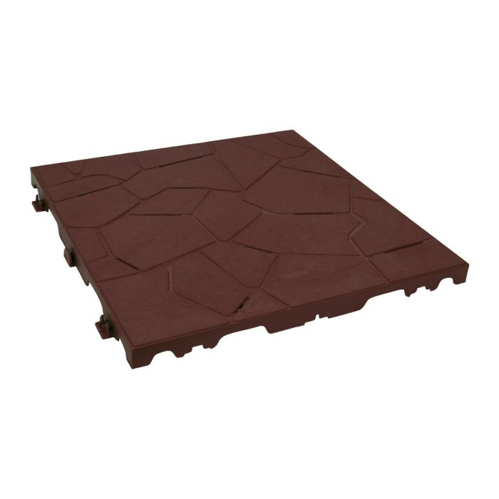 EcoStone Piastrella 38x38 - Caffè