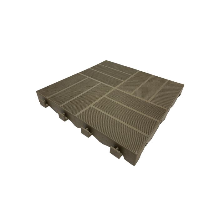 Mixtile Piastrella 40x40 - Marrone
