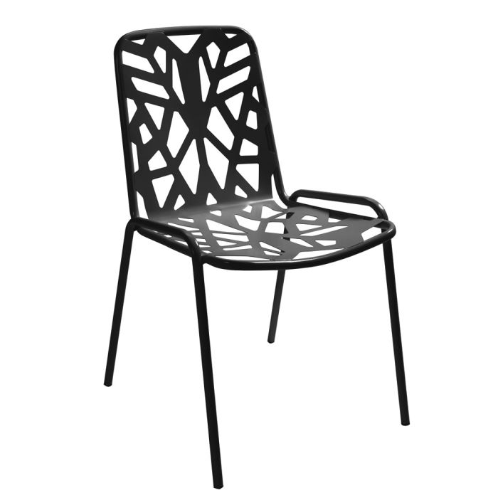 Sedia per esterno in metallo Fancy Leaf 1