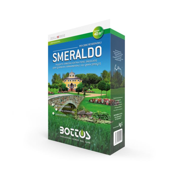 Sementi per Prato Inglese Smeraldo Bottos