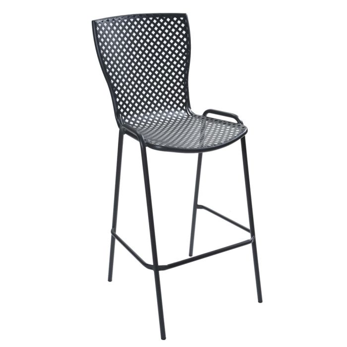 Sgabello in metallo Sonia 75
