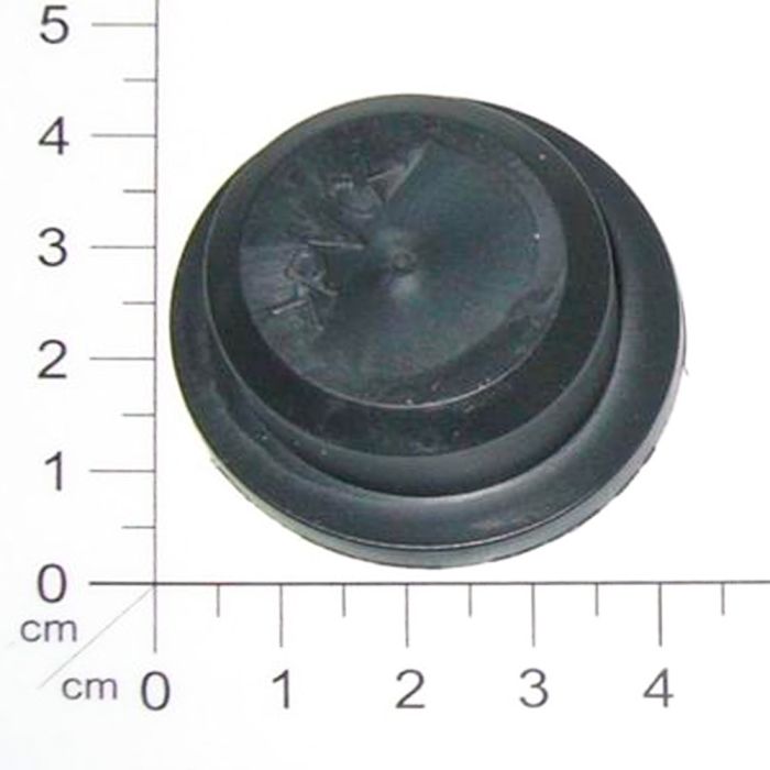 Tappo nero PVC Ricambio Rullo Prato GR 57 | Einhell