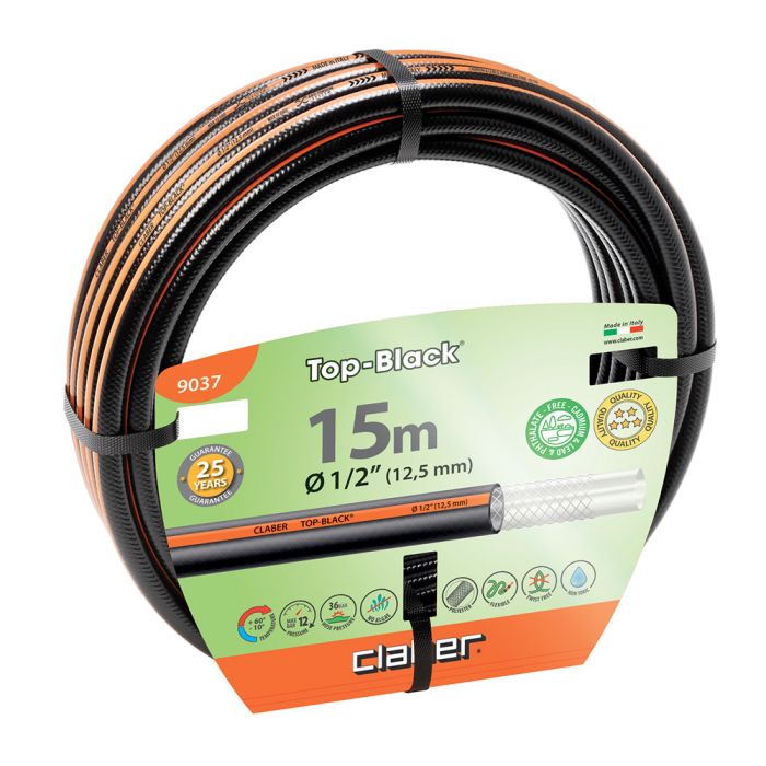 Tubo m 15 Ø 1/2” | Top-Black 9037