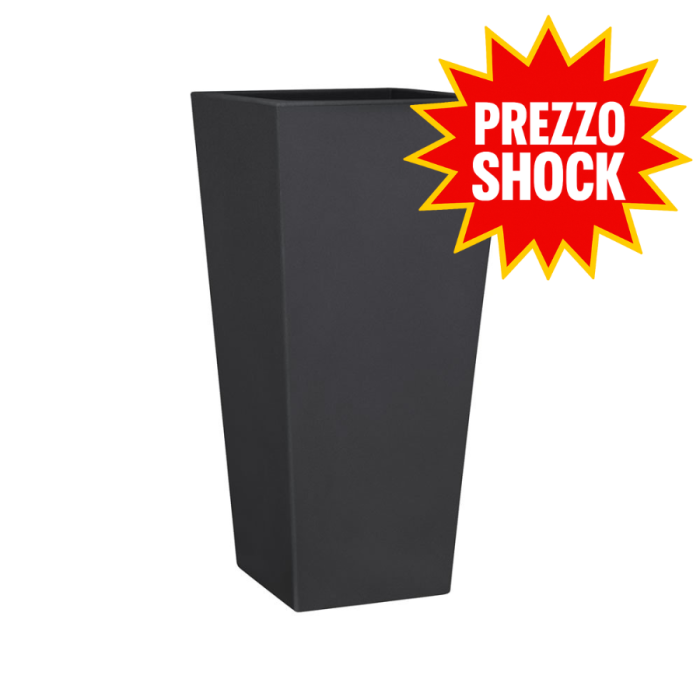 Vaso Eros | Nicoli-38 x 38 cm | altezza: 80 cm-Antracite