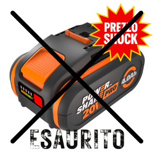 Batteria Worx 20 Volt 4Ah