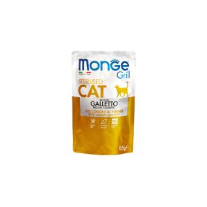 Bocconcini in Jelly Galletto | Monge Grill Sterilised Gatto | 85 g