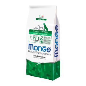 Crocchette Cane Puppy Maxi Pollo | Monge Natural Superpremium | 12 Kg