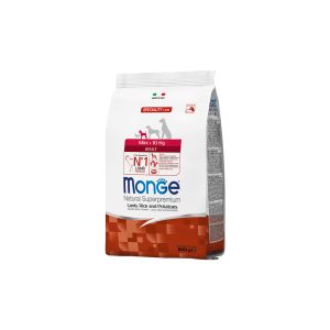 Crocchette Cane Mini Adult Agnello Riso Patate | Monge Natural Superpremium | 800 gr
