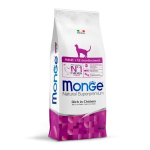 Crocchette Gatto al Pollo | Monge Monoprotein | 1,5 kg