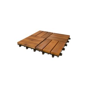 Quadrotto Piastrella in Legno di Acacia 30x30