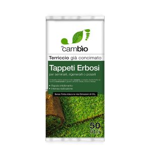 Terriccio per prato con sabbia silicea CAMB'IO