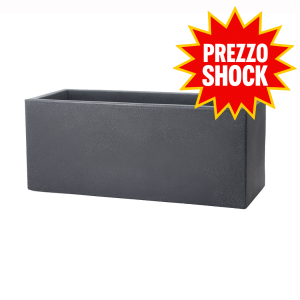 Vaso Schio Cassa | Teraplast-100 | cm 100x40 h40-antracite