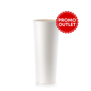 Vaso Schio Cono 110 Bianco Teraplast