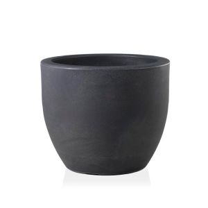 Vaso Tondo Veneto | Teraplast-antracite-62 | cm ∅62 h50