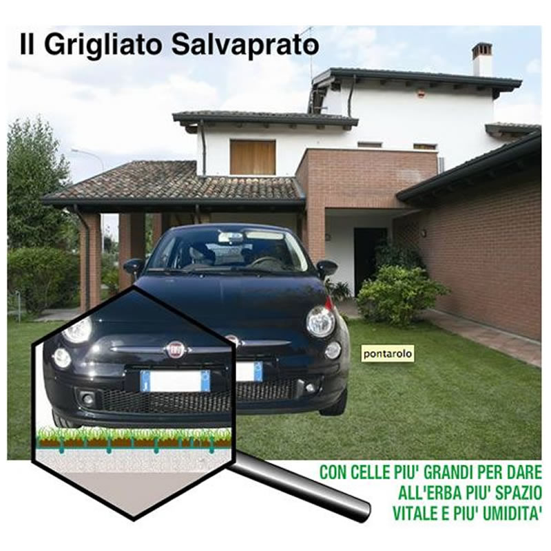 Grilgiato salvaprato carrabile