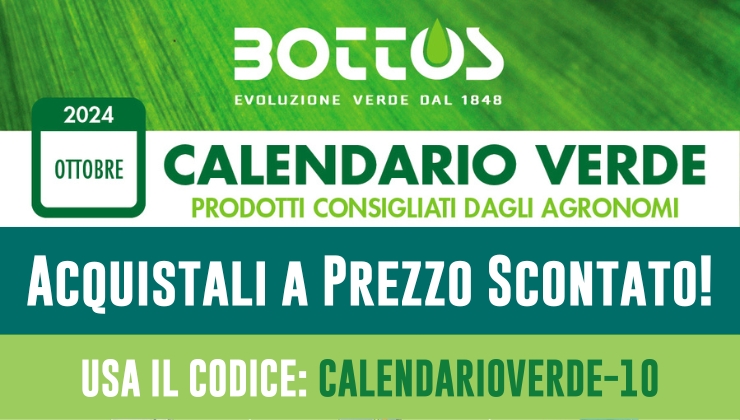 Promozione calendario verde Bottos