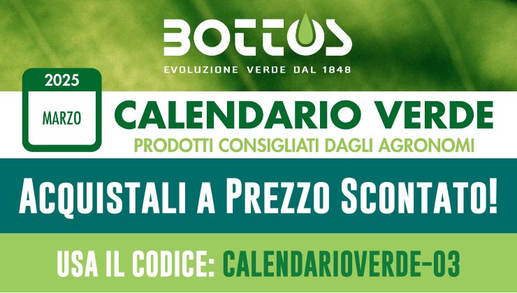 Promozione calendario verde Bottos